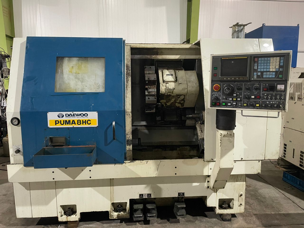 دستگاه تراش سی ان سی DAEWOO PUMA 8